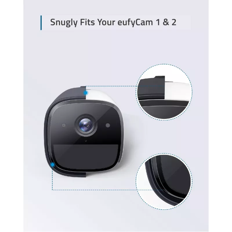Eufy T8711111 āra kameras pārsegs melns 2 gab.