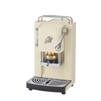 Itāļu kafijas automāts Faber Pro Essential 3.0 E.S.E. spilventiņiem – Old British Heritage balta / hroms