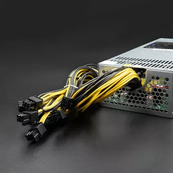 Qoltec 50177 PCI-E barošanas bloks Smart 1600W | 80 Plus Gold - Datu ieguve