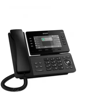 IP telefons Snom D812 Melns TFT 5 collu Displejs Gigabit Ethernet