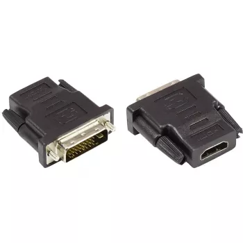 GoodConnections HDMI > DVI-D 24+1 (BU-ST) adapteris melns (HDMI-DVI)