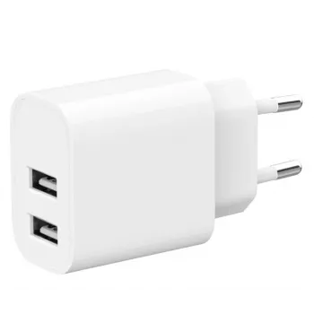 Lādētājs Gembird TA-UC-2A12-01 Iekštelpu AC 2.4A 2 USB Balts