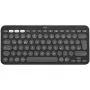 Logitech Pebble Keys 2 K380s - Bezvadu tastatūra - Bluetooth LE - QWERTZ - Vācu - Tonal Graphite (920-011795)