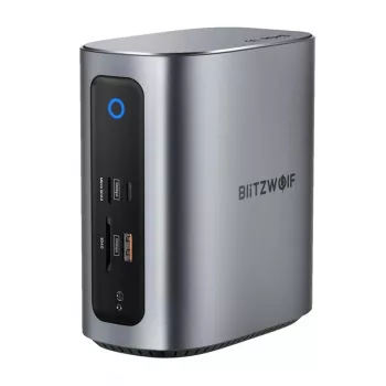 Dockingstacija BlitzWolf BW-TH15 17in1 — 2x HDMI, DisplayPort, 4x USB-C