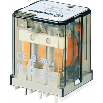 FINDER FIN 62.23.9 24V1 PCB relejs, 3 CO, 16 A, AgSnO2, 24 V līdzstrāva (622390244000)