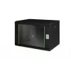 Sienas stiprinājuma skapis Digitus DN-19 07-U-SW, 7U, melns
