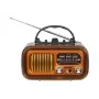 Pārnēsājams analogs AM/FM radio RA16 ar saules paneli