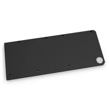 EK Water Blocks Quantum Vector RX 6700XT Backplate - Melns