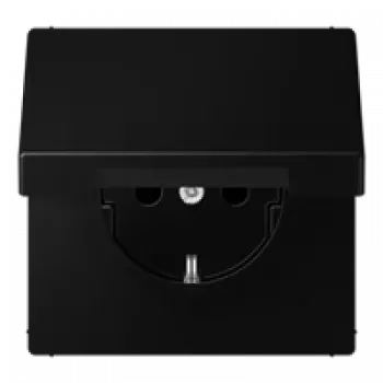 JUNG LS 1520 BFKIKL SWM Kontaktligzda Tips F Melna (LS1520BFKIKLSWM)
