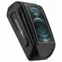 Rockbros rāmja soma velosipēdam 1.7 L ar telefona kabatu, melna