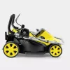 Pašgājējs zāles pļāvējs Karcher LMO 3-18, 18 V akumulators, pļaušanas platums 340 mm, līdz 350 m², augstums 25–60 mm