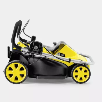 Pašgājējs zāles pļāvējs Karcher LMO 3-18, 18 V akumulators, pļaušanas platums 340 mm, līdz 350 m², augstums 25–60 mm