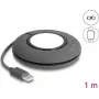 Lādēšanas statīvs DeLOCK 83019 Smart Wearable Aksesuāri Pelēks Balts Silikons