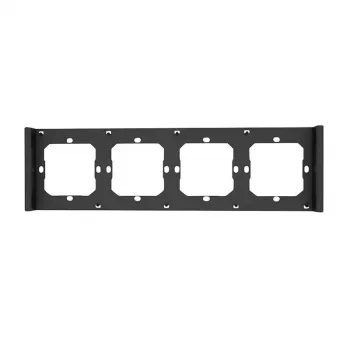 Montāžas rāmis sienas slēdzim Sonoff M5-80 M5-F4 četrvietīgam dizainam
