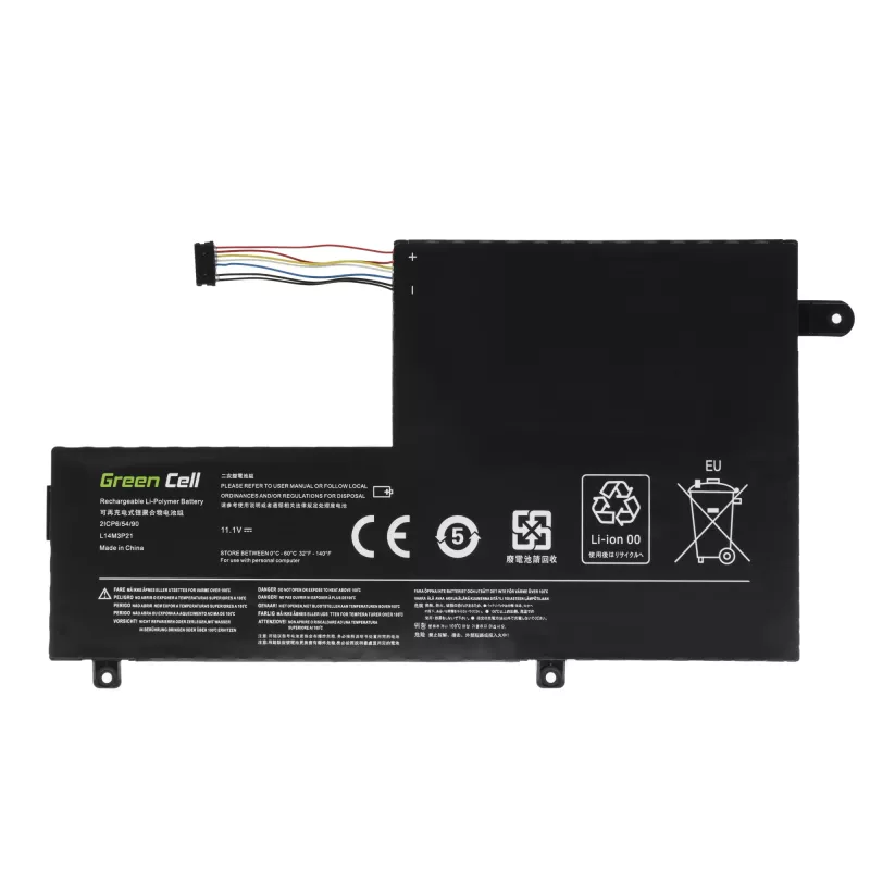 Akumulators Green Cell LE124 Lenovo Yoga 500-14IBD 500-14ISK 500-15IBD 500-15ISK