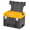 Instrumentu kaste DeWalt DWST83343-1 — alumīnijs/plastmasa, ūdensizturīga, ar šarnīra vāku, slēdzama, 1 nodalījums, 440×333×323 mm