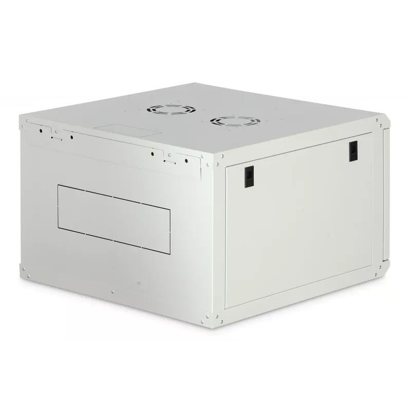 Sienas stiprinājuma skapis DIGITUS Dynamic‑N 7U 19 collu 600x600 mm, neizmontēts, IP20, atslēgas slēdzene
