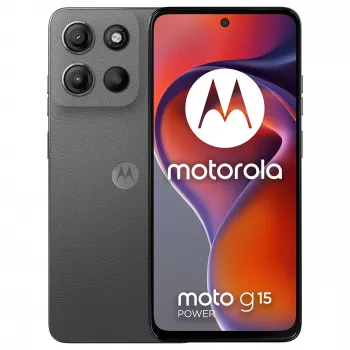 Motorola moto g15 power 17.1 cm (6.72 collu) Dual SIM Android 15 4G USB Type-C 8 GB 512 GB 6000 mAh Pelēks