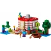 LEGO Minecraft komplekts 21275 TNT Džungļu māja, 287 gabali, 2 minifigūras, vecumam 8+
