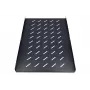 Plaukts Rack Extralink 1U 750mm Melns 1000mm dziļiem skapjiem