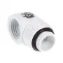 BitsPower BP-DW90R — 90° savienotājs, misiņš, balts, 18×18×31.8 mm