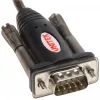 UNITEK Y-105A seriālais kabelis Melns 1.5 m USB Type-A DB-9
