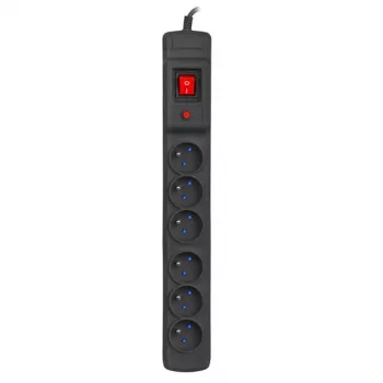 Armac M6/25/CZ strāvas sadales bloks (PDU) 6 AC kontaktligzdas Melns