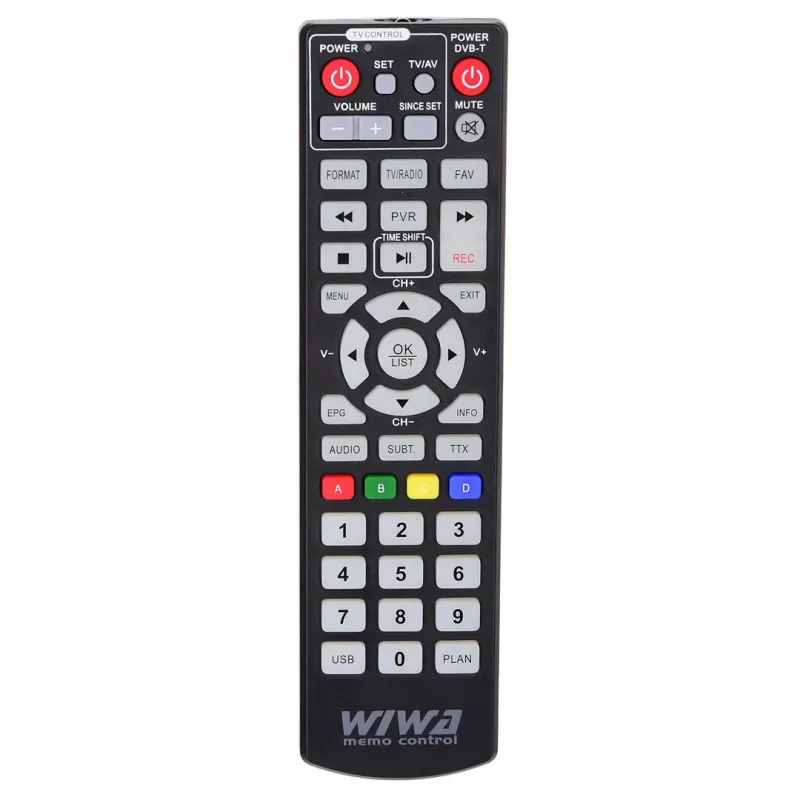 TV uztvērējs WIWA H.265 LITE — DVB-T / DVB-T2 ar H.265 atbalstu, Full HD, HDMI, USB, SCART