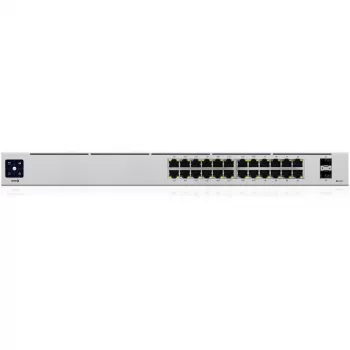 Ubiquiti Networks UniFi USW-24 pārvaldāms L2 Gigabit Ethernet slēdzis (bez PoE), 24 porti, 2 SFP, 1U