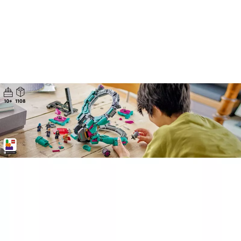 LEGO Marvel Super Heroes 76255 Jaunais Aizsargu kuģis
