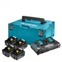 Makita 198091-4 bezvadu instrumentu akumulators / lādētājs Komplekts