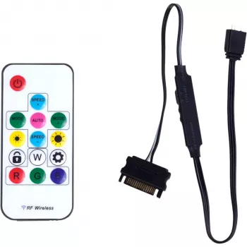 Remote ARGB Control Set, Remote Control melns, LQZ.ARGB_SET