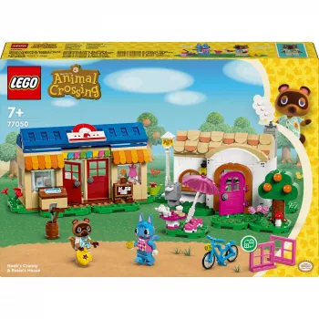 Konstruktors LEGO 77050 Animal Crossing Nook Shop un Sofijas māja – modulārs komplekts