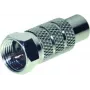 Coaxial F-Savienotāja uz RCA Pārejas Savienotājs ShiverPeaks 85221 Signālu Konversijai
