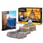 3D puzle Cubicfun Sv. Pētera bazilika modelis 306-DS0997H, kartona detaļas, salikts mēroga modelis