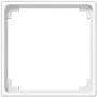 Rāmja pārsegs slēdzim Jung A 590 Z WW Balts, termoplasts, 50×50 mm