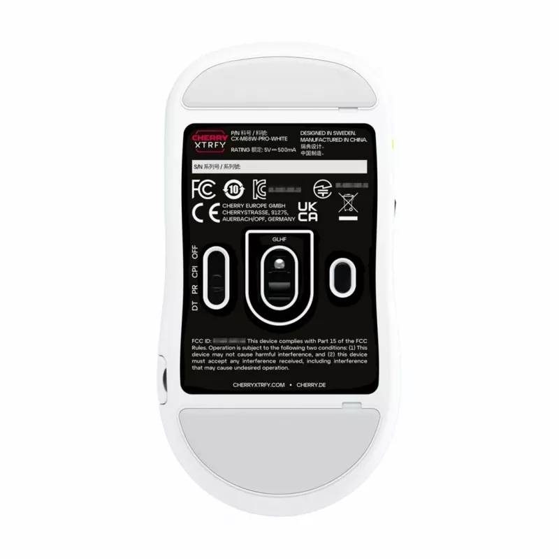 CHERRY XTRFY M68 Pro Wireless — bezvadu spēļu pele