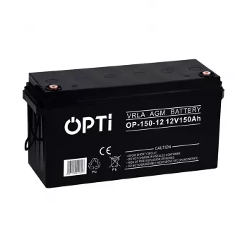 Agm Opti 12V 150 AH VRLA akumulators