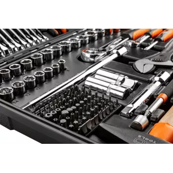 Instrumentu komplekts NEO tools 08-945 1/4 inch 1/2 inch 142 daļas