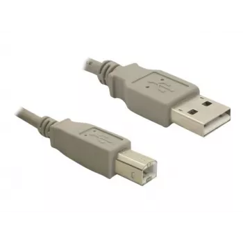 USB kabelis DeLOCK 82215 1,8 m USB A USB B Pelēks