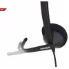 Koss CS195 USB austiņas ar mikrofonu, vadu, on-ear, melnas