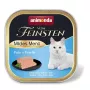 Slapjā kaķu barība Animonda Vom Feinsten Tītars un Forele Mild Menu 100 g — bezgraudu, 81% mitrums, 11,2% olbaltumvielas