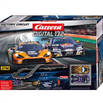 Slot Car Trase CARRERA DIGITAL 132 Victory Circuit, mērogojama digitāla 1:32 trase