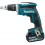 Makita DFS452RTJ - Bezvadu skrūvgriezis - 1/4 collu sešstūra uzgalis - 2 akumulatori - 18 V
