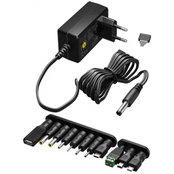 Goobay 65592 Barošanas adapteris Melns