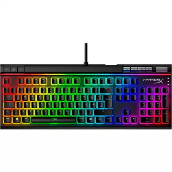 HyperX Pudding Keycaps pilns taustiņu komplekts, ABS, melns, DE izkārtojums