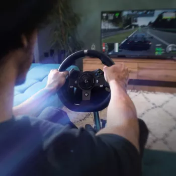 Logitech G920 Driving Force sacīkšu stūre Xbox One un PC (941-000124)