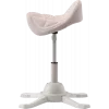 Up Up Toronto ergonomiskais balansēšanas krēsls Balts, Ivory audums, garāks gāzes pacēlājs