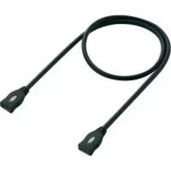 HDMI pagarinātāja kabelis SpeaKa professional 1m Melns — 1x HDMI sieviete uz 1x HDMI sieviete