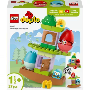 LEGO DUPLO Līdzsvarošanas un kraušanas koks 10440 — 27 gabali, no 1,5 gadiem, lieli krāsaini klucīši